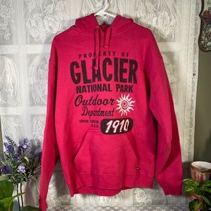 Glacier National Park Women’s Sweater w/ hoodie